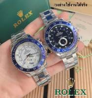 นาฬิกาผู้ชาย นาฬิกาข้อมือRolexพร้อมกล่องแบรนด์ สายเลส สินค้าตรงปกตามภาพ 100% มี 4 แบบ ให้เลือก