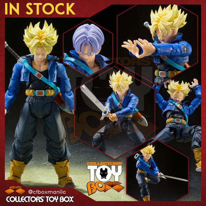 SH Figuarts Dragon Ball Z - Super Saiyan Trunks (Boy from the Future ...