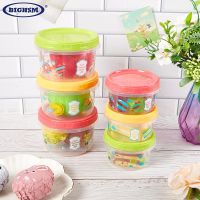 ○ 1Pcs 250/500ml Bento Box Children Plastic Cartoon Cute Lunch Box Outdoor Food Storage Container Kids Student Lunch Box Utensils