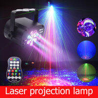 Laser Led Lights Projector 60120 Patterns Rechargeable DJ Disco Lighting Music Party Lights Effect RGB UV Party Voice Control