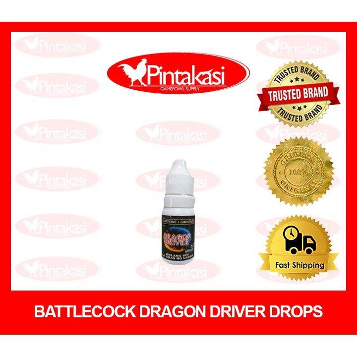 Dragon Driver Drops 5ml bottle for Gamefowl Rooster (Battlecock Product
