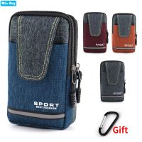 Universal Oxford Cloth Waterproof Cell Phone Bag For Samsung/iPhone/Huawei/Moto/Xiaomi Wallet Case Belt Pouch Coin Purse Pocket