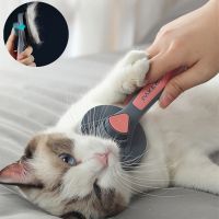 Pet Cat Dog Grooming Brush Self Cleaning Slicker Hair Removal Suit for Cats Dogs With Short Medium Long and Care Massage Combs