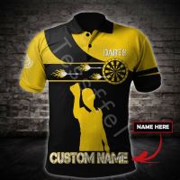 3d Sports Darts Print Player New Summer Polo Shirt 2023 new popular