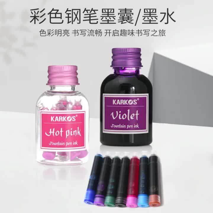 Hiufh30mlBottle Fountain Pen Ink Refilling 20 Colors Liquid Inks Chief ...