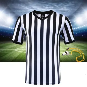 Small Black and White Football / Soccer Referee Stripes Leggings