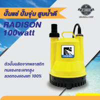 ปั๊มแช่สูบน้ำดี ยี่ห้อเรดิสัน 100 วัตต์