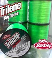 สายเอ็นตกปลา Trilene Big Game เอ็นเต็ม สีเขียวอ่อน และสีเขียวใส มีขนาดให้เลือก แท้100%