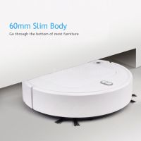 Vacuum cleaner robot หุ่นยนต์ดูดฝุ่นอัตโนมัติ เครื่องทำความสะอาดอัจฉริยะ พร้อมแปรงกวาด