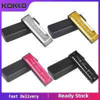 10-Hole 20-Tone Harmonica C Key ปากออร์แกน Harmonica สำหรับเด็กเริ่มต้นเล่นเป่า Instruments