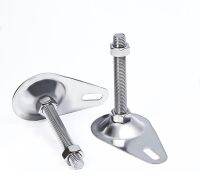 ✹№ 1Pcs Adjustment Foot Cup with Hole Stainless Steel Chassis Thread Length Articulated Leveling Foot for Furniture Pipe Rack