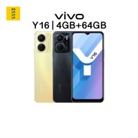 vivo Y16 [4+64GB] จอ6.51” แบต5,000mAh เครื่องศูนย์แท้ รับประกันศูนย์ 1 ปี