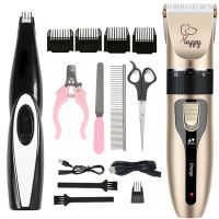 ✷♧✺ New Cat Dog Hair Clipper Grooming Kit Rechargeable Pet Hair Trimmer Shaver Set Animals Hair Cutting Machine Low-Noise