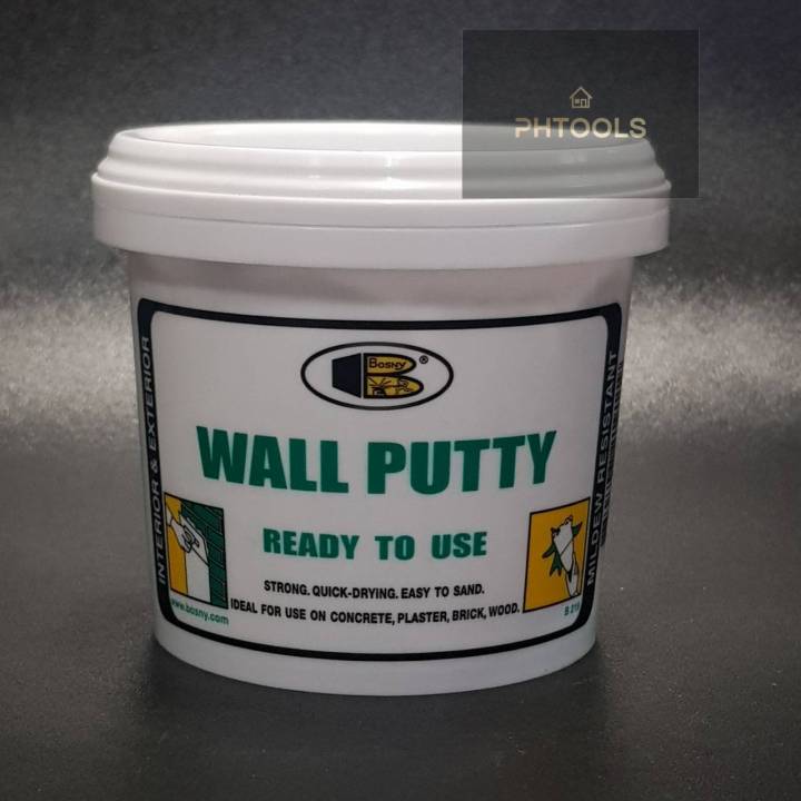 วอลล์พัตตี้-bosny-b219-เคมีโป้ว-ซ่อมแซม-ตกแต่งรอยแตกร้าว-รอยเจาะปูน-ขนาด-0-5-kg