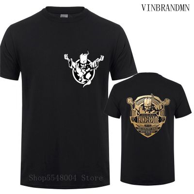 Authentic Wizard Thunderdome T-Shirts Men Luxury Music Band Tee Shirt Hardcore Thunderdome Tshirt Guys New Simple Clothing 【Size S-4XL-5XL-6XL】