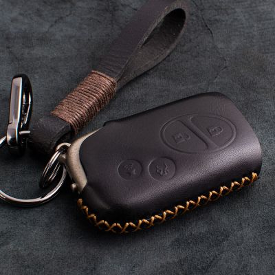 1ชิ้นที่ครอบเคสกุญแจหนังแท้สำหรับ Lexus IS250 ES240 RX270 ES350อุปกรณ์เสริมรถยนต์ที่ใส่รีโมตไร้กุญแจ RX300
