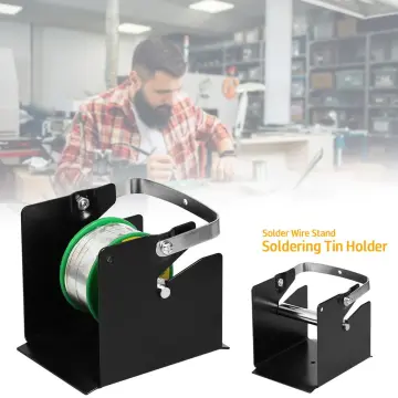 Adjustable Solder Wire Stand Metal Solder Reel Dispenser Welding