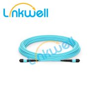 10 Meters 12 Cores OM3 MPO Optical Fiber Patch cord 50/125 Multimode APC UPC Jumper Female To Female Type A Type B Type C OM3