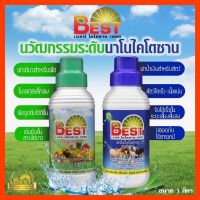 เบสท์นาโนไคโตซาน BEST NANO สำหรับพืชและสัตว์ สารสกัดธรรมชาติ ไม่มีอันตรายต่อผู้ใช้และผู้บริโภค ขนาด 1 ลิตร ส่งฟรี!!