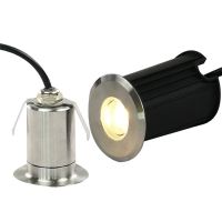 【LZ】۞  Outdoor LED Underground Lâmpada Enterrada Luz 3W IP68 304 Aço Inoxidável Jardim Spot Light Path Enterrado Quintal Paisagem Luz