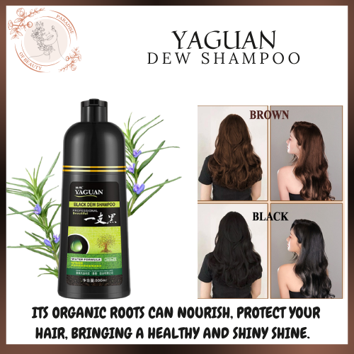 Hair Color Shampoo Herbal Hair Dye Shampoo White Hair into Black Hair