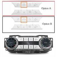 สติกเกอร์ติดปุ่มปรับเสียงเครื่องปรับอากาศรถยนต์ สําหรับ Mercedes Benz C CLS GLK Class W204