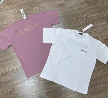 Balenciaga Medium Fit Logo Tshirt  Farfetch