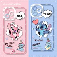 Suitable For Couple Phone Case iPhone 12 Pro Max 14 13 11 Mini XS XR X 8 7 Plus 6S 6 SE Stitch Silicone Protective