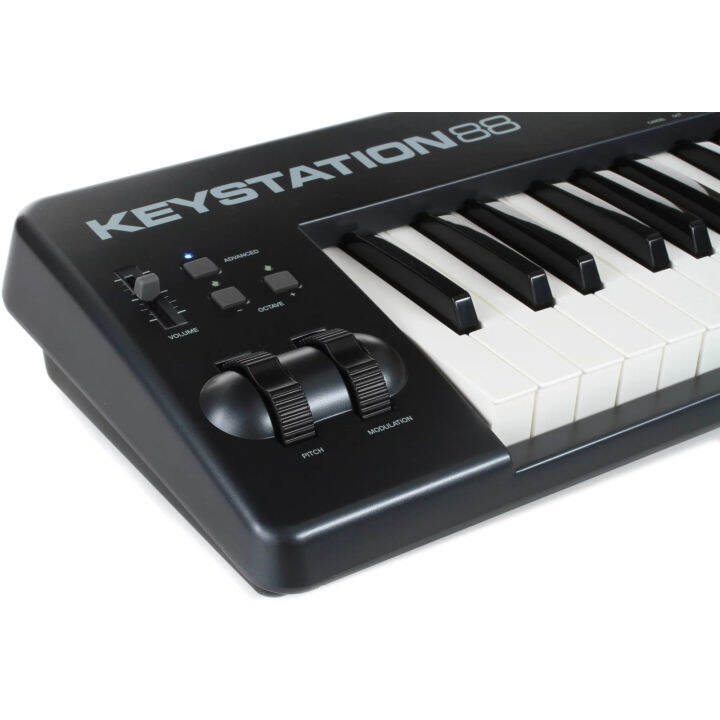 m-audio-keystation-88-mkii-การ์ดดาวน์โหลดซอฟแวร์-สาย-usb-คู่มือการใช้งานและใบรับประกัน