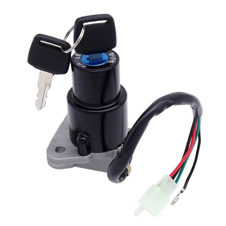 4Wire Motorcycle Jiuwan Contact Lock Fuel Tank Gas Cap Lock Set For Yamaha FZR600 FZR250 FZR400