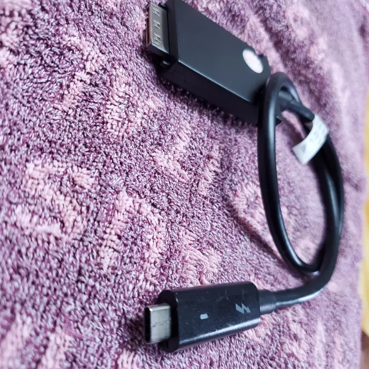 Thunderbolt 3 Cable For Dell TB16 K16 Dock USBC Cable 03V37X 3V37X 100