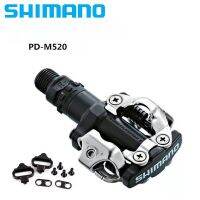 Shimano PD M520 PD M540 Clipless SPD ที่เหยียบ MTB แข่งรถจักรยาน Onderdil Sepeda Gunung Shimano ของแท้อุปกรณ์จักรยาน