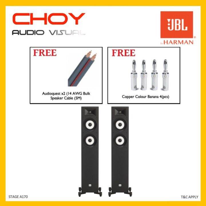 JBL Stage A170 Floorstanding Speaker Lazada