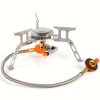 Wind Proof Outdoor Gas Burner Camping Stove Lighter Tourist Equipment Kitchen Cylinder Propane Grill