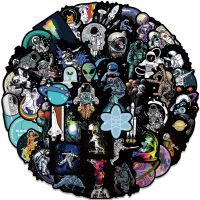 hedeguoji?50Pcs Outer Space Astronaut Graffiti Sticker Car Guitar Suitcase Notebook Decal