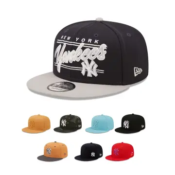 MLB New York Yankees Snapback Flat Bill Old School Vintage Hat Cap Dead  Stock - Cap Store Online.com