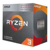 AMD CPU RYZEN 3 3200G (With RADEON VEGA 8 GRAPHICS), 4 CORE/4 THREAD 3.6GHz AM4 L2 CACHE 2MB L3 CACHE 4MB 65W, with Wraith Spire cooler