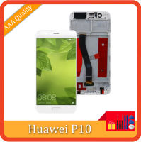 100% ต้นฉบับ5.1 "สำหรับ Huawei P10จอแสดงผล LCD VTR-L09 VTR-L10ชุดประกอบดิจิไทเซอร์หน้าจอสัมผัสแบบ VTR-L29