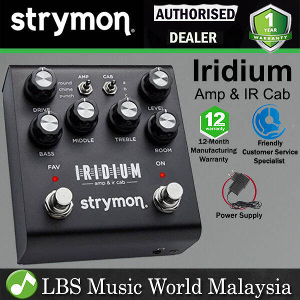 Strymon Iridium Amp & IR Cab Pedal with Amplifiers Simulator and Stereo IR Lazada