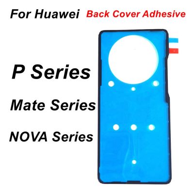 2Pcs Back Housing Adhesive Sticker For Huawei P20 P30 P40 P50 Pro P40 Lite E 5G Mate 20 30 40 Battery Cover Glue Repair Tape Replacement Parts