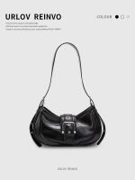 ZARAˉ Niche Texture Baguette Bag 2023 New Bag Bag Retro Hot Girl Armpit Bag All-Match Single Shoulder Diagonal Womens Bag