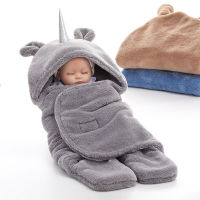 Brand New Infant Newborn Baby Blanket Baby Swaddle Bath Wrap Muslin Blanket Unicorn Knit Blanket Cartoon Stroller Sleeping Bag