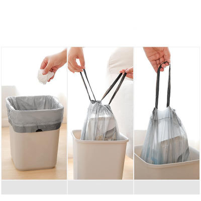 150ชิ้นถุงขยะถังขยะทิ้งสามารถข้นเสื้อกั๊กสไตล์การจัดเก็บแบบพกพาอุปกรณ์ครัวบ้านสะดวกขยะถุงขยะ