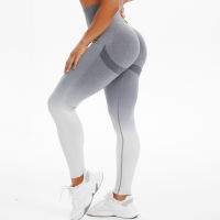 INFILAR Gradient กางเกงโยคะไม่มีรอยต่อสูงเอวผู้หญิงกีฬา Leggings เซ็กซี่ Scrunch Booty Tights Breathable Leggins Gym Clothes