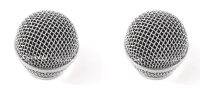 2PCS New Replacement Ball Head Mesh Microphone Grille for Shure PG58 PG 58 Accessories