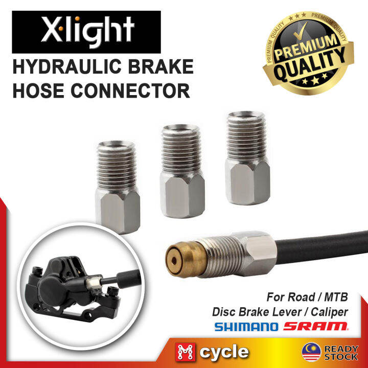 Xlight Hydraulic Brake Hose Connector Bolts Joint for Shimano Sram Road