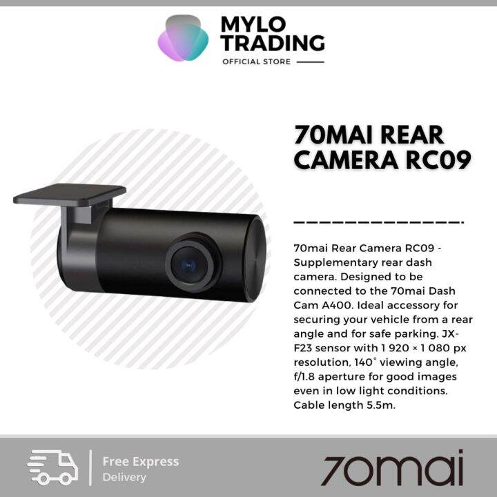 70mai Rear Camera RC09 1080P for 70mai A400 Dashcam | Lazada