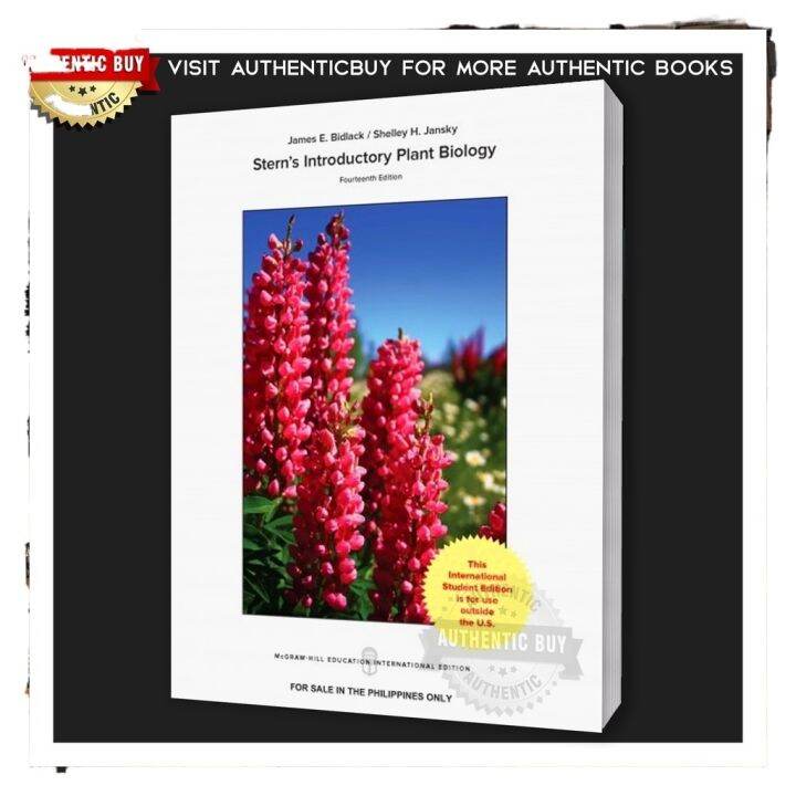 AUTHENTIC / Stern's Introductory Plant Biology 14th Edition by James