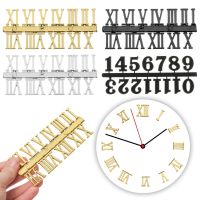 1Set Roman Numerals Handmade Material Restore Digital Repair Tools Clock Numerals Accessories Arabic Number Quartz Clock Parts