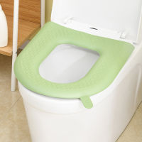 ญี่ปุ่น Super Soft EVA waterpoof toilet COVER ฝาปิดที่นั่งเบาะรองนั่งอุปกรณ์ตกแต่งห้องน้ำ reusable toilet Seat COVER MAT News ！